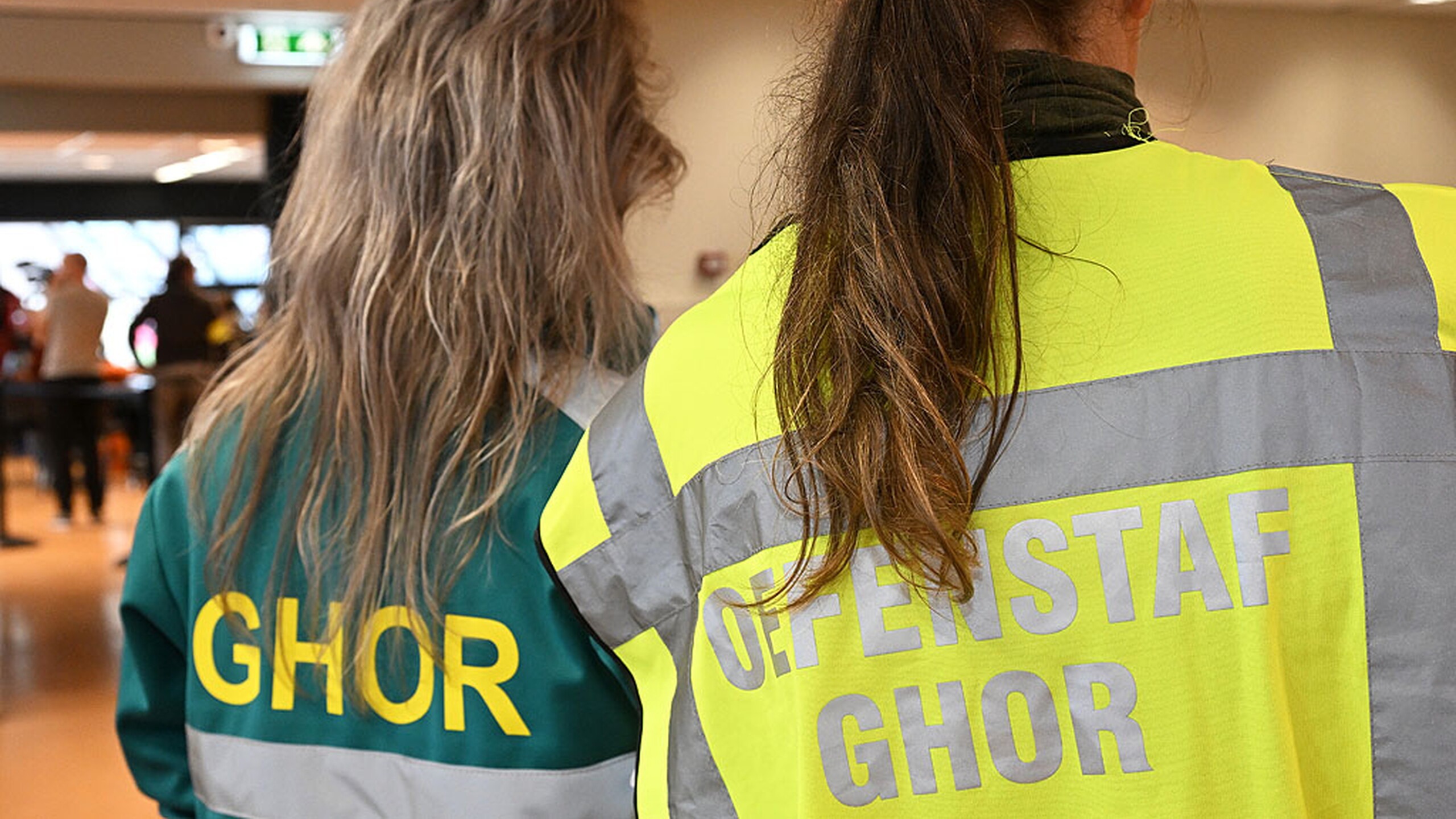 GHOR collega naast collega Oefenstaf GHOR